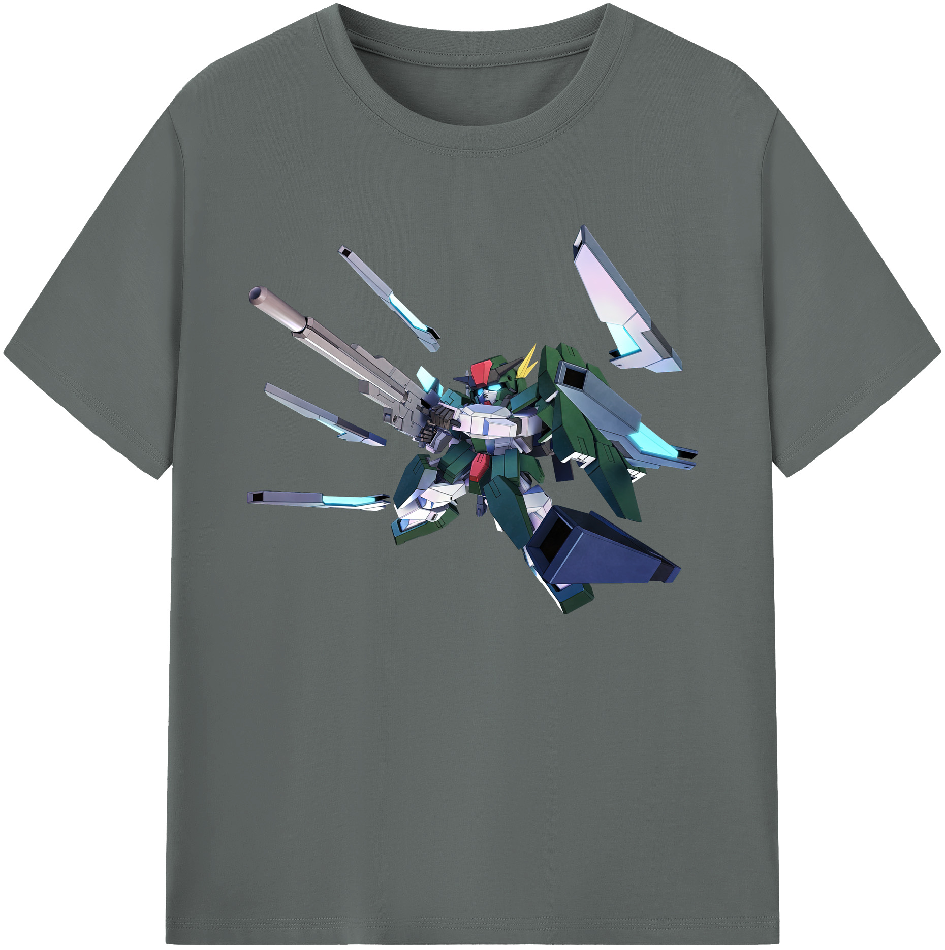 （画像用） 機動戦士ガンダム Mobile Suit Gundam 綿100％ メンズ半袖Tシャツ｜肌触りやわらか＆通気性